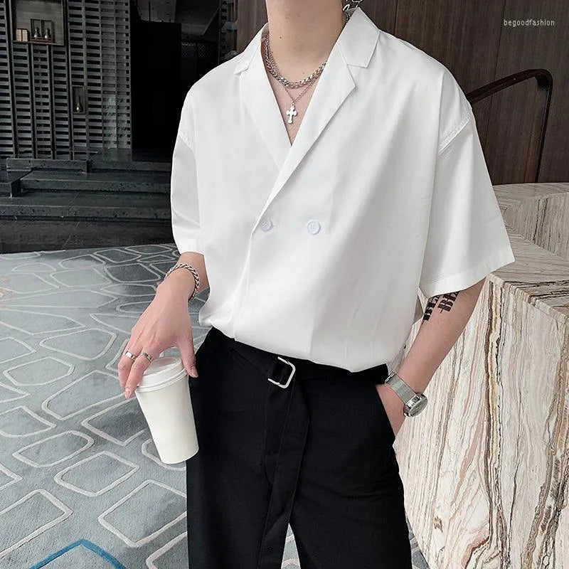Hanbok double buttoned men shirt