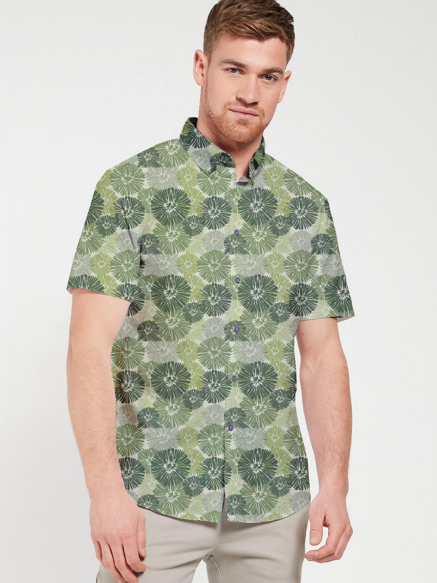 Forest Things Short Sleeves Shirt